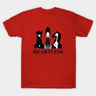 Heartless Chess Pieces T-Shirt